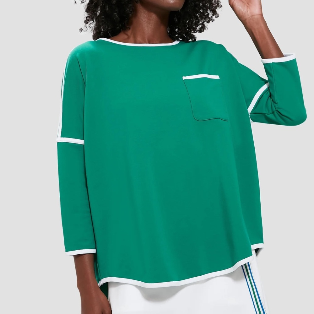 Tuckernuck Terry Farah Pullover Top Size Small Oversized